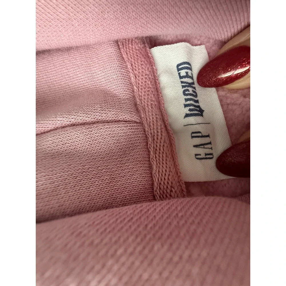 GAP Wicked Pink Girls Pull Over Hoodie Sweater Size 8 Year Old Medium
